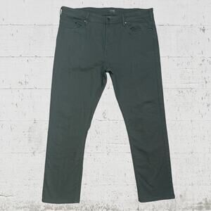 Jachs Traveler Stretch Straight Leg Pants Olive Size 38 X 32